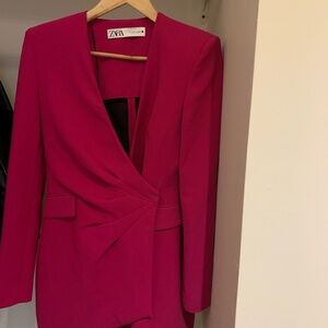 Zara Women's Fuchsia Blazer